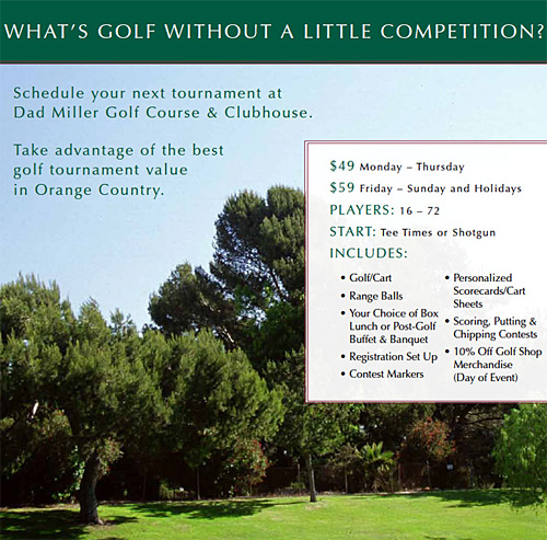 Dad Miller Tournament Special