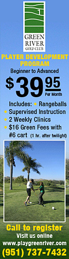Player Development Program Green River Golf Club