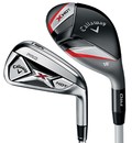 Callaway X Hot Pro 3H, 4H, 5-PW Combo Iron Set with Steel Shafts