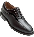 Footjoy Mens ICON Golf Shoes (Black/Black Patent Wave) - FJ# 52366