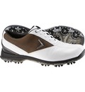 Callaway Golf Mens RAZR Golf Shoes - (White/Brown)