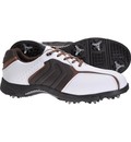 Macgregor Men s Feather Light Shoe - White/Brown Golf Shoes