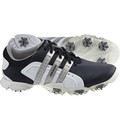 Adidas Mens Powerband 4.0 - Navy/White/Metallic Silver Golf Shoes