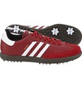 Adidas Mens Samba - Red/White/Gum Golf Shoes