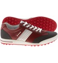 Ecco Mens Golf Street Sport-PORT/DARK SHADOW/BRICK