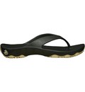 Dawgs Men s Destination Flip Flops - Black/Tan