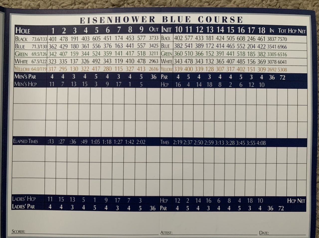 Eisenhower Golf Club (Blue) Details and Information in Colorado